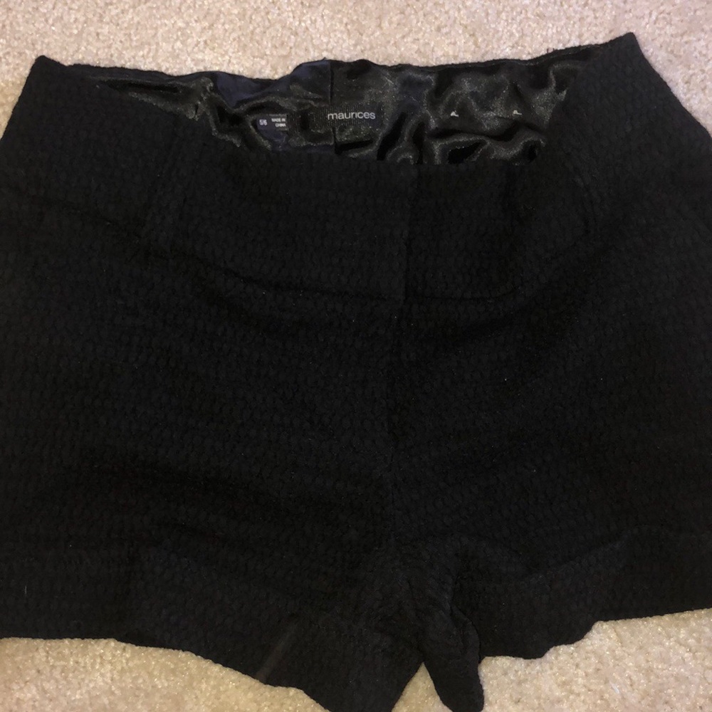 Maurice’s Knit Black Shorts
